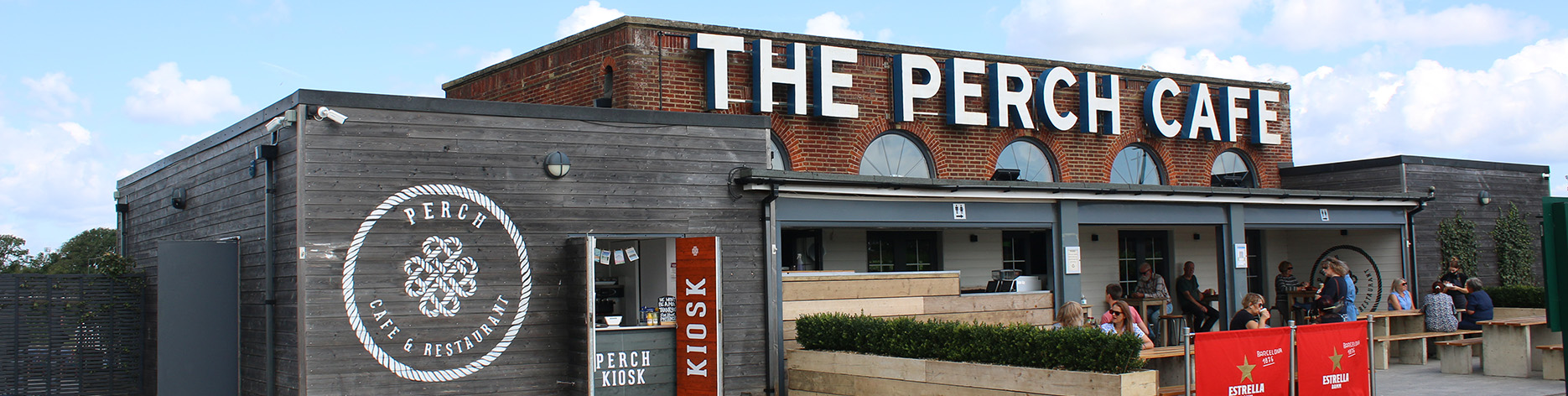 Perch in the Park building in Princes Park Eastbourne