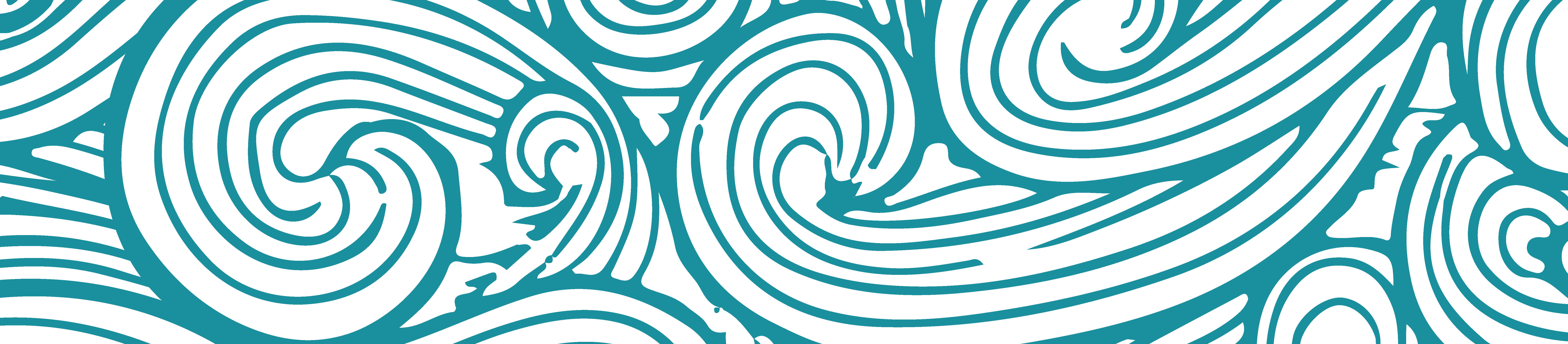 Blue sea wave graphic